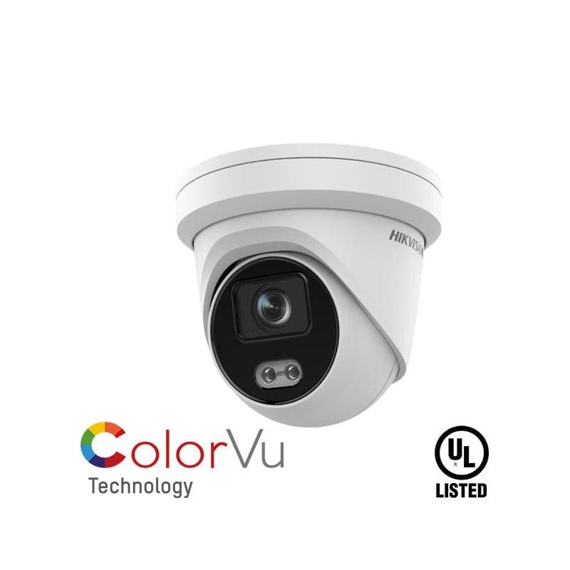 Hikvision DS-2CD2347G2-LU 4MP ColorVu Turret Network Camera (2.8 mm)