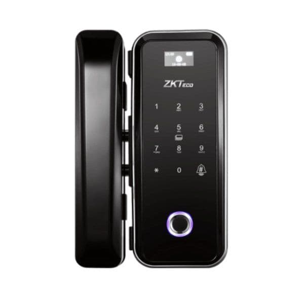 ZKTeco GL300 Fingerprint, Card & Password Glass Door Lock