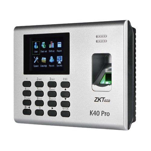 ZKTeco K40 PRO/WIFI Fingerprint Time Attendance & Access Control Terminal