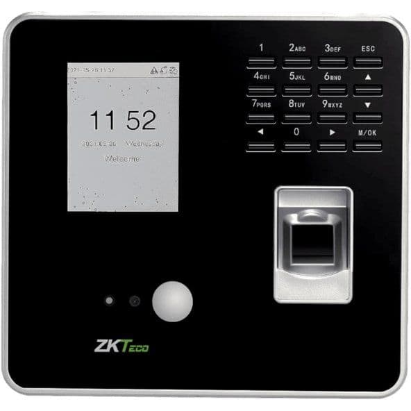 ZKTeco MB20-VL Visible-Light Face & Fingerprint Time Attendance Terminal