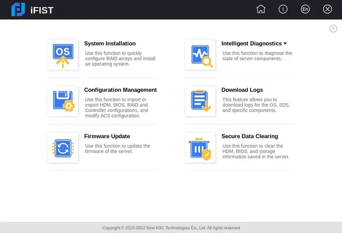 H3C iFIST Server Intelligent Management Platform
